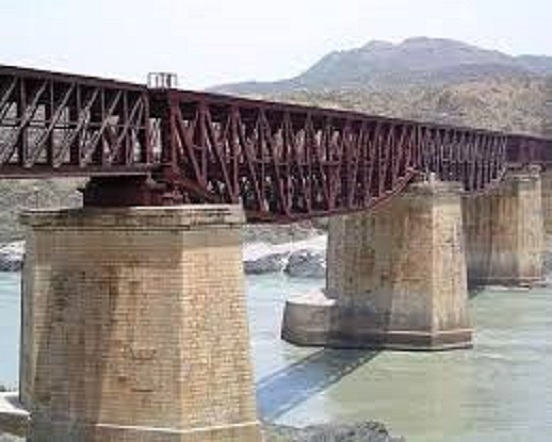 Attock Bridge On River Indus, Pakistan Attock Bridge On River Indus, Pakistan