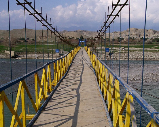 Brücke über den Kabul River